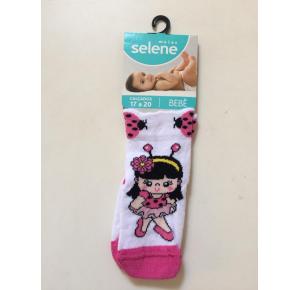 Meia Bebe Feminina Bailarina  Selene