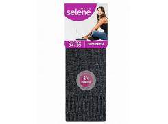 Meia Feminina 3/4 com elastano - Selene